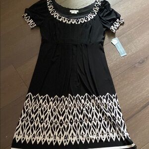 Black and White Dress